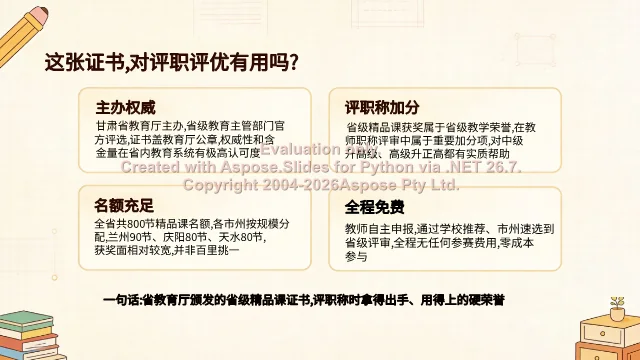 证书价值四问:主办权威、评职加分、名额、费用