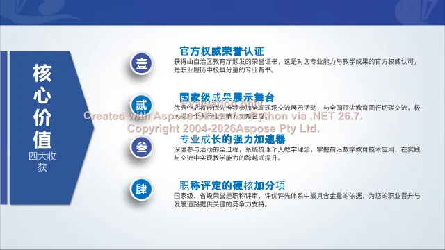 核心价值盘点：官方认证、成果展示、专业成长与职称加分