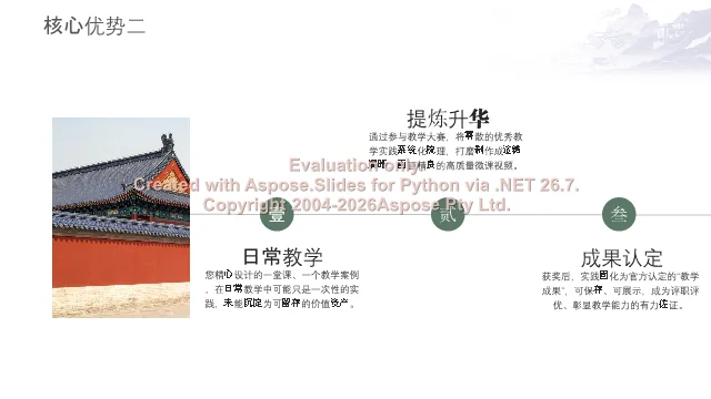核心优势二:日常教学提炼升华为可留存的成果